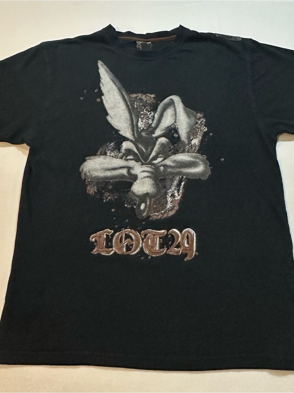LOT29 Luxe Wile E Coyote Y2K Graphic Tee Men’s L
